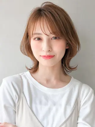 ミディアム レイヤー×髪質改善✨ 渋谷/佐藤侑哉のヘアスタイル