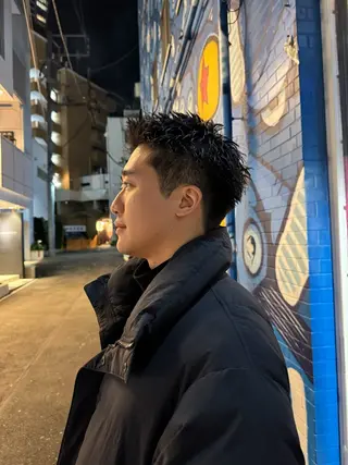 ショート メンズ 住本 大明のヘアスタイル