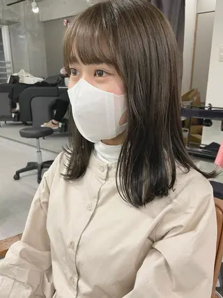 セミロング カラー ヘアアレンジ メンズ似合わせ🪞 副店長 kotoriのヘアスタイル