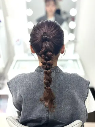 ヘアアレンジ 植木 萌恵のヘアスタイル