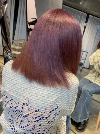 ショート カラー 飯田 みづきのヘアスタイル