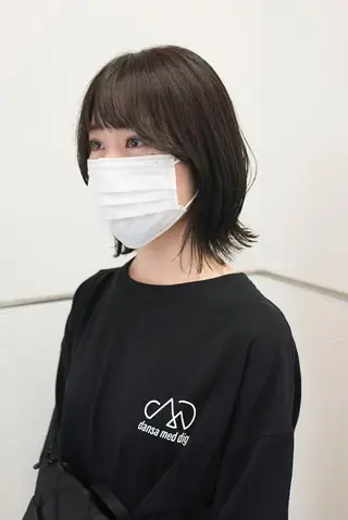 ミディアム カラー 千葉 慎也のヘアスタイル