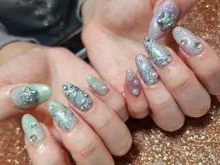 ネイル 💜bora .のネイルデザイン