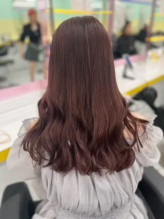 ロング カラー ハイトーンカラー 🦄レイヤーカットのヘアスタイル