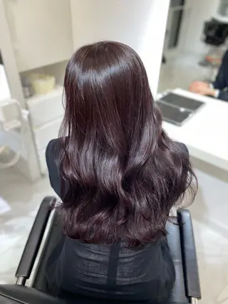 ロング カラー haruka /韓国レイヤーのヘアスタイル