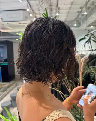 パーマ ANY/須田 麻人/ハードパーマのヘアスタイル