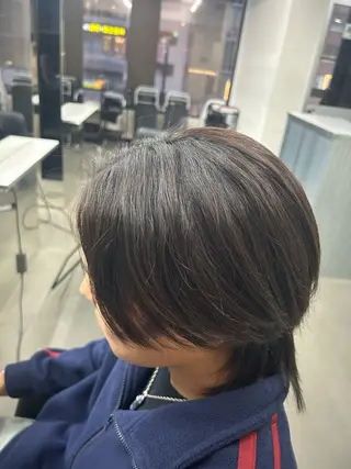 ミディアム メンズ 渋谷／ブリーチ／ カラーモデル／はるとのヘアスタイル