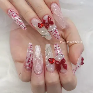 ネイル HANA 長さだしのネイルデザイン