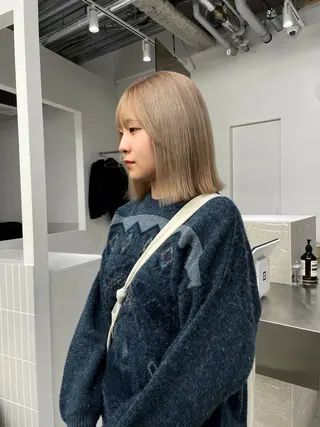 ショート カラー stén/kana /中明度カラーのヘアスタイル