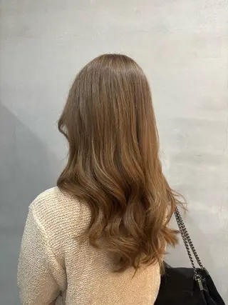 ロング あいか🌷韓国ヘア/ 艶髪/ハイトーンのヘアスタイル
