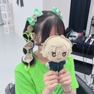 セミロング ヘアアレンジ MILD by 17 秋葉原 ‪♡みづき♡のヘアスタイル