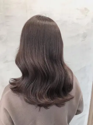 セミロング カラー 【美髪特化 髪質改善サイトウ】のヘアスタイル