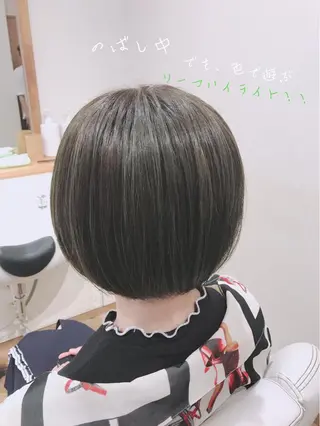 ショート カラー アザマ　ヤスカツ _rosso 川口のヘアスタイル