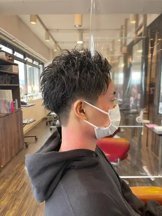 ショート パーマ メンズ メンズスタイル /メンズパーマ/須藤のヘアスタイル