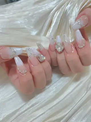 ネイル candy nail 韓国風ワンホンネイルのネイルデザイン