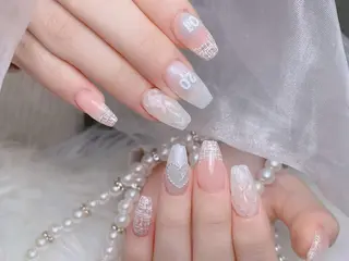 ネイル MoMoA Nail ネイル長さ出し専門店のネイルデザイン