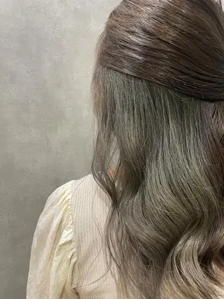 セミロング カラー ✨髪質改善特化サロン ✨グシユキヤ✨のヘアスタイル