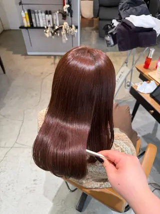 ミディアム 🦈AKARI🦈 髪質改善/韓国風のヘアスタイル