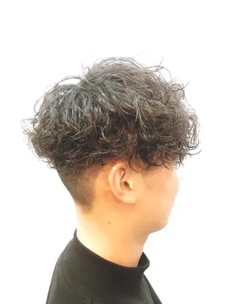 ショート パーマ メンズ 透明感韓国ヘア♡ みつきのヘアスタイル