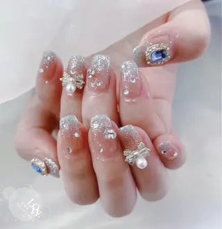 ネイル ラベンダー💖日暮里 ルル💖ネイルのネイルデザイン