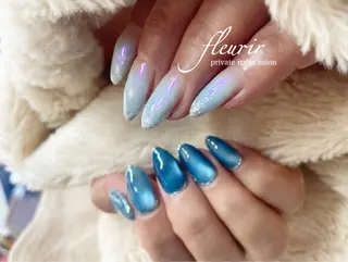 ネイル フルリール 【プライベートサロンのネイルデザイン