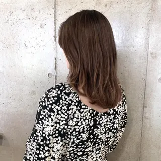 セミロング 二宮 早智子のヘアスタイル