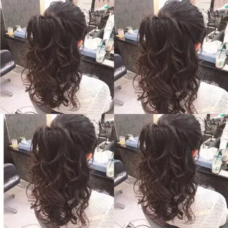 セミロング ヘアアレンジ 🌷MAYU 🌷のヘアスタイル