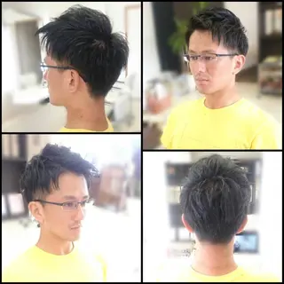 ショート メンズ Hair VERDEのヘアスタイル