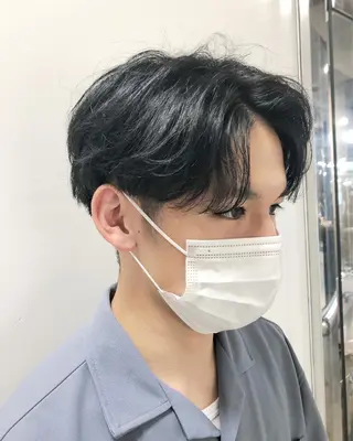 カラー ヘアアレンジ メンズ ainico+所属・メンズ特化✂️栗原 侑也のヘアスタイル