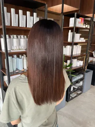 ロング OGAWA NOAのヘアスタイル