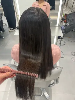 ロング ヘアセット🎀耳つぼ 👂💎MONAMIのヘアスタイル