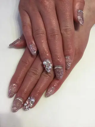 ネイル 💎🐰 saki. m 🐰💎のネイルデザイン