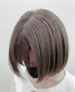 ショート カラー 🌿nudeカラー/ レイヤー/藤原🌿のヘアスタイル