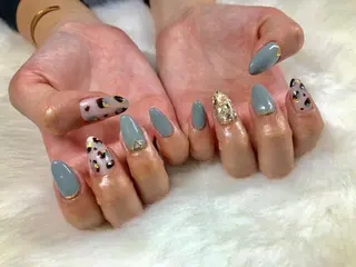 ネイル Amber21.所属・Nagahama Akariのネイルデザイン