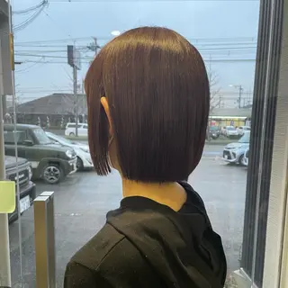 ショート Eletta PRODUCED BY ALLURE所属・本 咲蘭のヘアスタイル