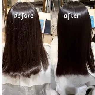 ロング 縮毛矯正専門店アンレーベル所属・縮毛矯正専門店 unlabel近藤のヘアスタイル