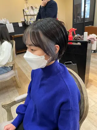 ショート 亀川蓮 Agu hairのヘアスタイル