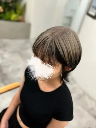 ミディアム カラー ❄️中野侑香❄️ ハイライト/ブリーチのヘアスタイル