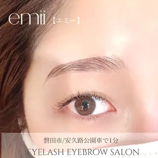 アイブロウ emii所属・磐田市 エミーのマツエク・マツパデザイン