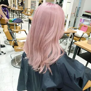 セミロング カラー 艶髪✨ブリーチ職人 井手正康のヘアスタイル