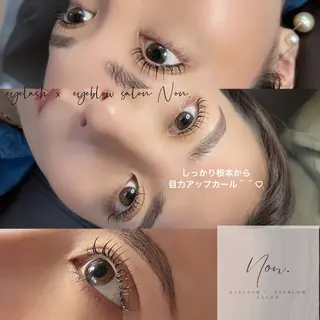 マツエク・マツパ eyelash ×  eyebrow salon Non.所属・Non. NANASEのマツエク・マツパデザイン