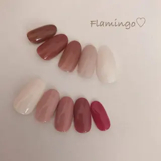 ネイル 浮きにくいフィルイン ｜上品シンプルネイルのネイルデザイン