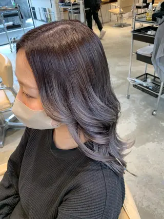 ロング カラー ヘアアレンジ 水戸/似合わせカット /Rukaのヘアスタイル