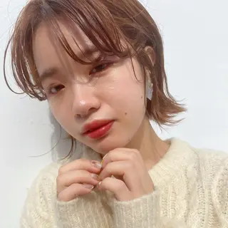 ショート カラー 三浦 望のヘアスタイル