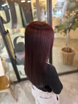 ロング カラー 溜 一太のヘアスタイル