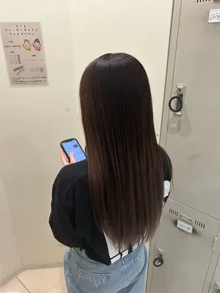 ロング 水木 里咲のヘアスタイル