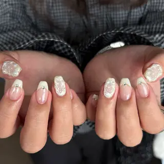 ネイル amuse ニュアンスネイルのネイルデザイン