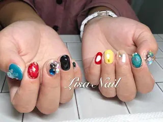 ネイル 🎀 RI🎀のネイルデザイン