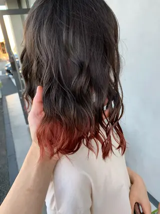 カラー 名古屋／デザイン／ ブリーチ/松井亮磨のヘアスタイル