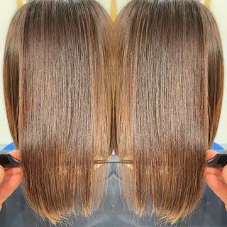 ミディアム HAIR SALON MELIAのヘアスタイル